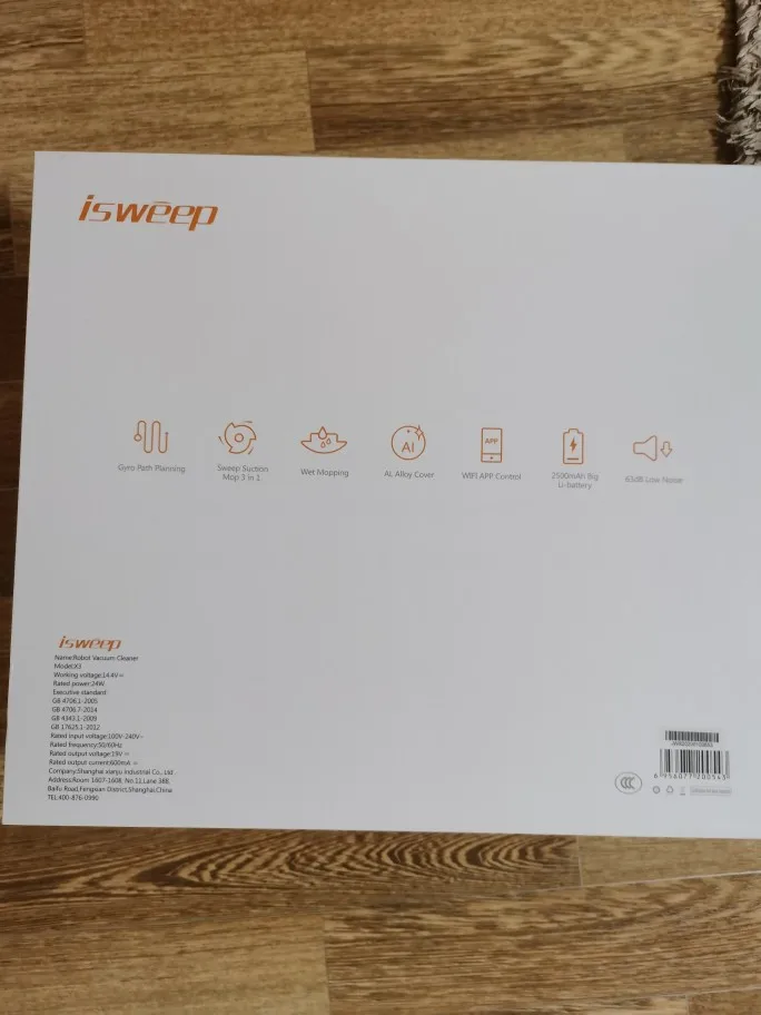 Отзыв о товаре Робот-пылесос Isweep X3 с функциями сухая и влажная уборка, управление через приложение, автоматическая зарядка, хороший подарок от пользователя E***a