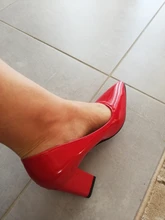 Oymlg 2020 mujeres zapatos de tacón alto Sexy de novia fiesta tacón medio puntiagudo dedo del pie de la boca baja zapatos de tacón alto zapatos de mujer zapatos de gran tamaño 35-43