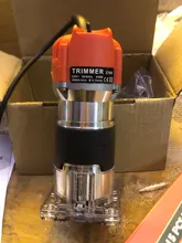 Máquina de recorte de madera de 800w, recortadora de 30000rpm, fresadora de madera de 220V, máquina enrutadora manual de tallado de madera