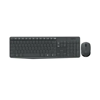 

Logitech MK235 Belgian AZERTY wireless RF keyboard Gray