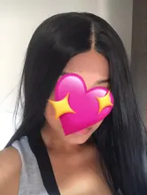 AISI QUEENS-peluca larga de cabello sintético para mujer, pelo largo recto de color rojo, pequeño, parte de encaje, Cosplay, negro, blanco y Rubio