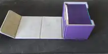 AEGIS GUARDIAN-caja de tarjetas de carga lateral, funda de cubierta, carpeta de tarjetas Mtg Pokemon Yugioh: 100 +