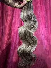 Beaudiva destacar P4/27 mechones con cierre de la onda del cuerpo de mechones con cierre extensiones de cabello recto mechones con cierre T parte