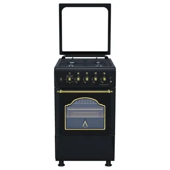 Best ALPHA Gas Cooker VULCAN GOLD-50 Rustic. Automatic Power On And Timer On Oven. ** High-End **