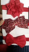 Accesorios de 3 unidades para niña pequeña, Diadema con lazo, diadema elástica para recién nacido, accesorios para fotos de cabello, regalo 2019
