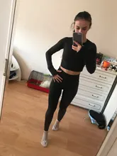 Ropa de gimnasio sin costuras parra Fitness, Leggings de cintura alta, trajes deportivos, ropa deportiva