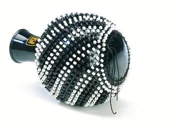 

90616333 shekere FSB shekere, fiberglass, black, Sonor