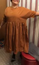 Autumn Dress Party-Pleated VONDA Women Spring Bohemian Vintage Plus-Size Vestidos 3/4-Sleeve