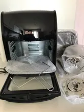 MIUI-freidora de aire eléctrica 5 en 1 para pollo, horno de MI-CYCLONE de 10L/12.7QT, deshidratador Rotisserie LED de gran capacidad，Freidora de aire
