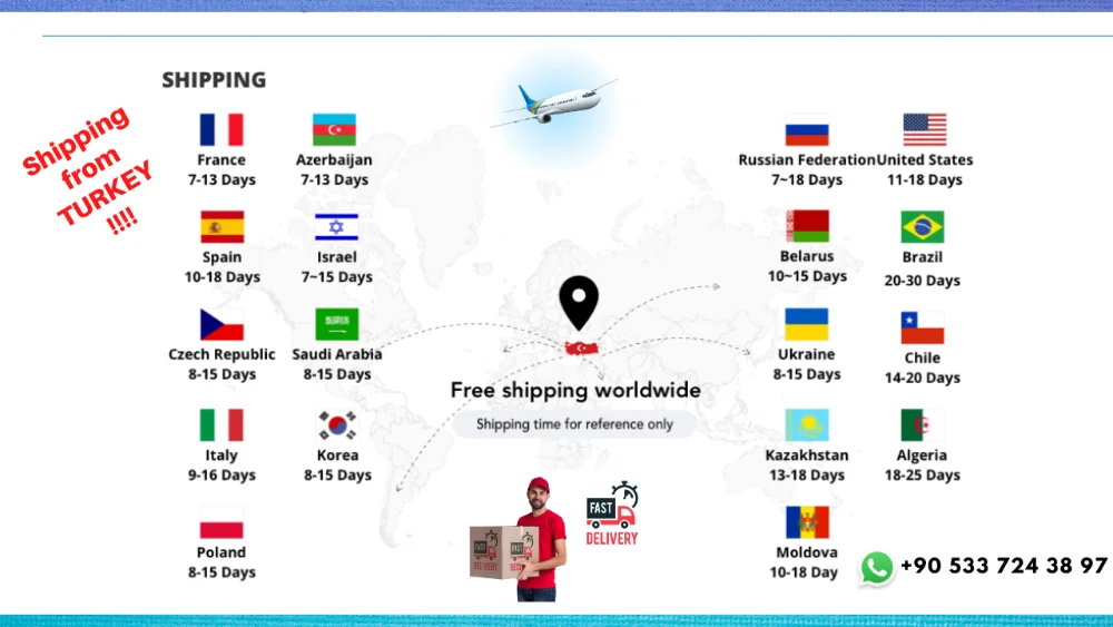 Shipping from TURKEY !!!!