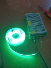 Light Cob-Led-Strip Blue High-Density Flexible Linear-Ribbon Dimmable 3000K DC12V 24V