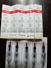 Agujas desechables de maquillaje permanente, agujas de maquillaje permanente, RL, RS, F, SF, RM, MG, cartuchos para tatuaje, aguja para Microblading, máquina PMU, 10/50/100 Uds.