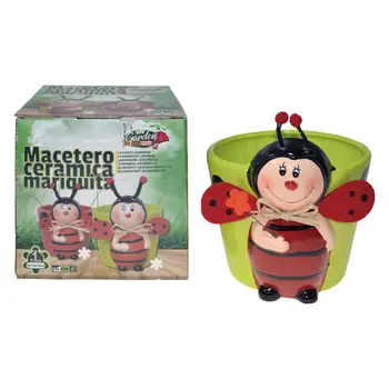 

Flowerpot ceramic Ladybug Planter Planter decorative
