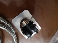 SHAI, recién llegado, soporte para cabeza de ducha montado en la pared, accesorio de baño, soporte de ducha ajustable de 7 velocidades, fácil de usar