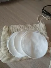 Almohadillas de algodón de bambú reutilizables, almohadilla lavable para quitar maquillaje, limpiador de piel Facial Suave, herramienta de belleza para el cuidado de la piel, 5/8/25 Uds.