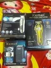 Hair-Clipper Combo Hair-Cutting-Machine-Kit Barber Electric-Hair-Trimmer KM-1987 KM-5027