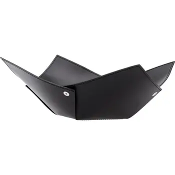 

Basket satiness, black, convenient to use shopping cart, экологичное table decoration, for угощений