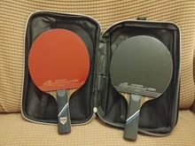 KOKUTAKU-raqueta de ping pong ITTF profesional, 4/5/6 estrellas, raqueta de tenis de mesa de carbono, conjunto de remo de murciélago, granos en Goma con bolsa