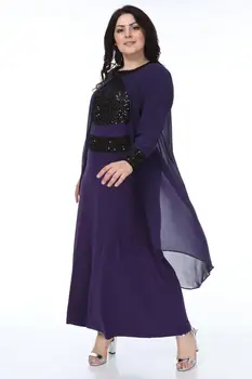 

Perya Eid Mubarak abayas Dubai Turkey Muslim hijab Dress Kaftan Caftan Marocain Islam Clothing dress For Women Musulman Chiffon