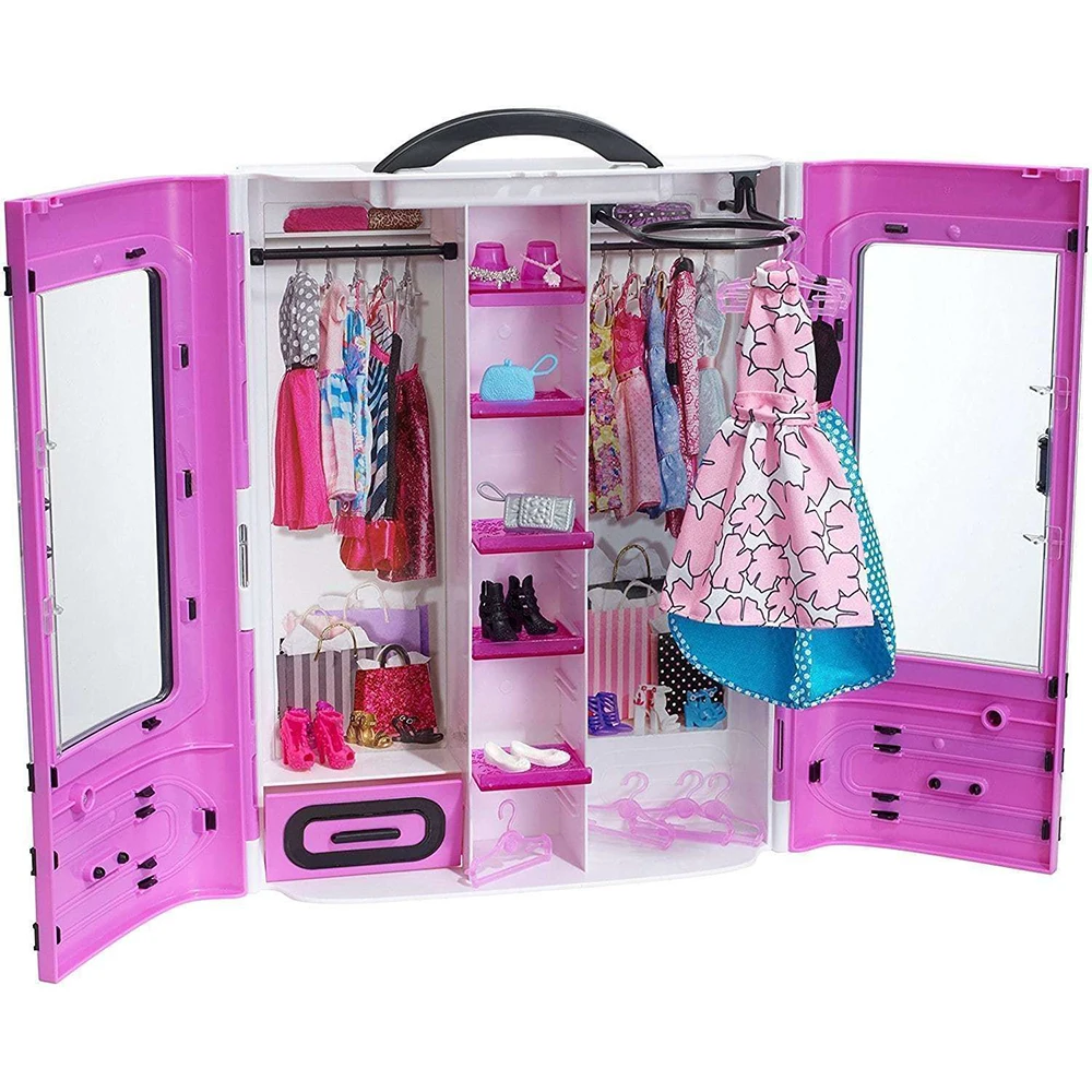 Эксклюзивный набор для Barbie "Модный гардероб" - Цвет: Многоцветный