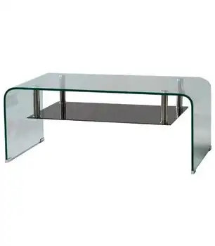

Center table rectangular Aston tempered glass