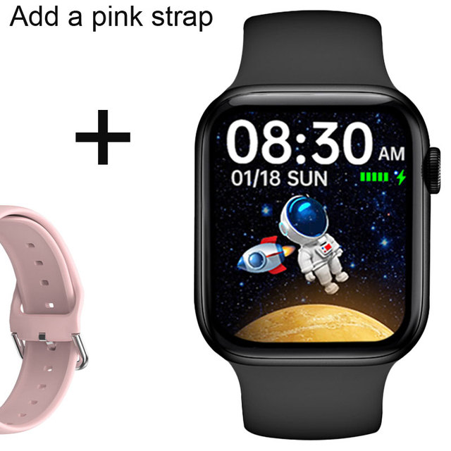 Smart Watch Men Women Smartwatch Wireless Charging Dial Calls DIY Face Heart Rate Body Temperature Monitor Fitness Bracelet