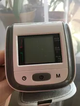 BOXYM-Monitor de presión arterial Digital para muñeca, tonómetro médico con pantalla LCD, esfigmomanómetro automático, para muñeca