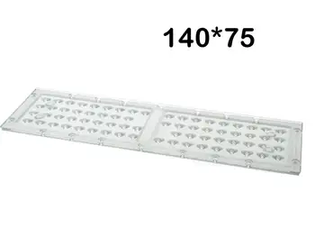 

Lens 140*75 degree double angle for projector Led module FE3150N FE1150N including Silicone cable for lighting Strad