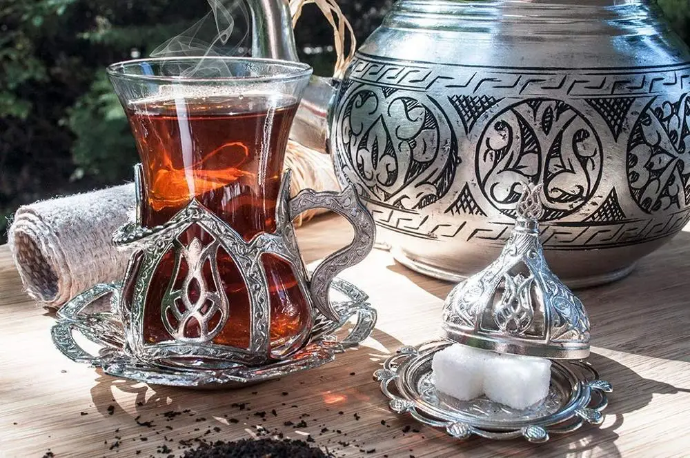 Anatolian Copper Ottoman Turkish Arabic Tea Cups Turkey Tea Coffee Glass Cups Set Espresso Cups Set Coffee Mug Made in Turkey