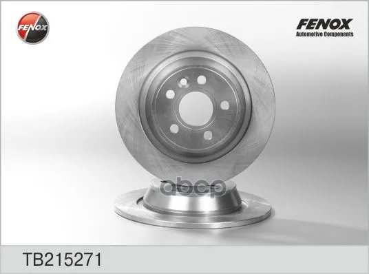 Диск Тормозной Задний Ford Focus, Mondeo Iv, S-Max Tb215271 FENOX арт. TB215271