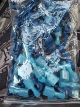 Snap Splice Cable-Connectors Lock Wire-Terminal Crimp-Wire Quick-Electrical 50pcs Waterproof