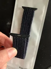 Correa de nailon trenzado para Apple Watch, correa elástica de 44mm, 40mm, 42mm y 38mm, serie iWatch 3, 4, 5, SE, 6