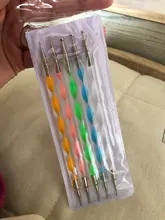 5 uds lápiz pluma punteada de cera lápiz-diamantes de imitación adhesivos gemas de recogiendo Picker consejos herramientas bricolaje salón de uñas arte