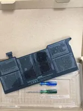 SKOWER-batería para portátil, herramientas gratuitas para Apple Macbook Air 11, 13 pulgadas, A1466, A1370, A1369, A1465, Notebook, A1375, A1406, A1405