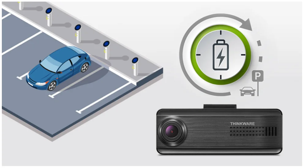 F200PROD32CH Thinkware 2-CHANNEL DASHCAM, DUAL 1080P CAMERAS, WIFI