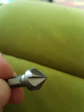 Drill-Bit Woodworking-Tool Countersink Cutting Chamfer Point-Angle 90-Degree L29k 6-Flute