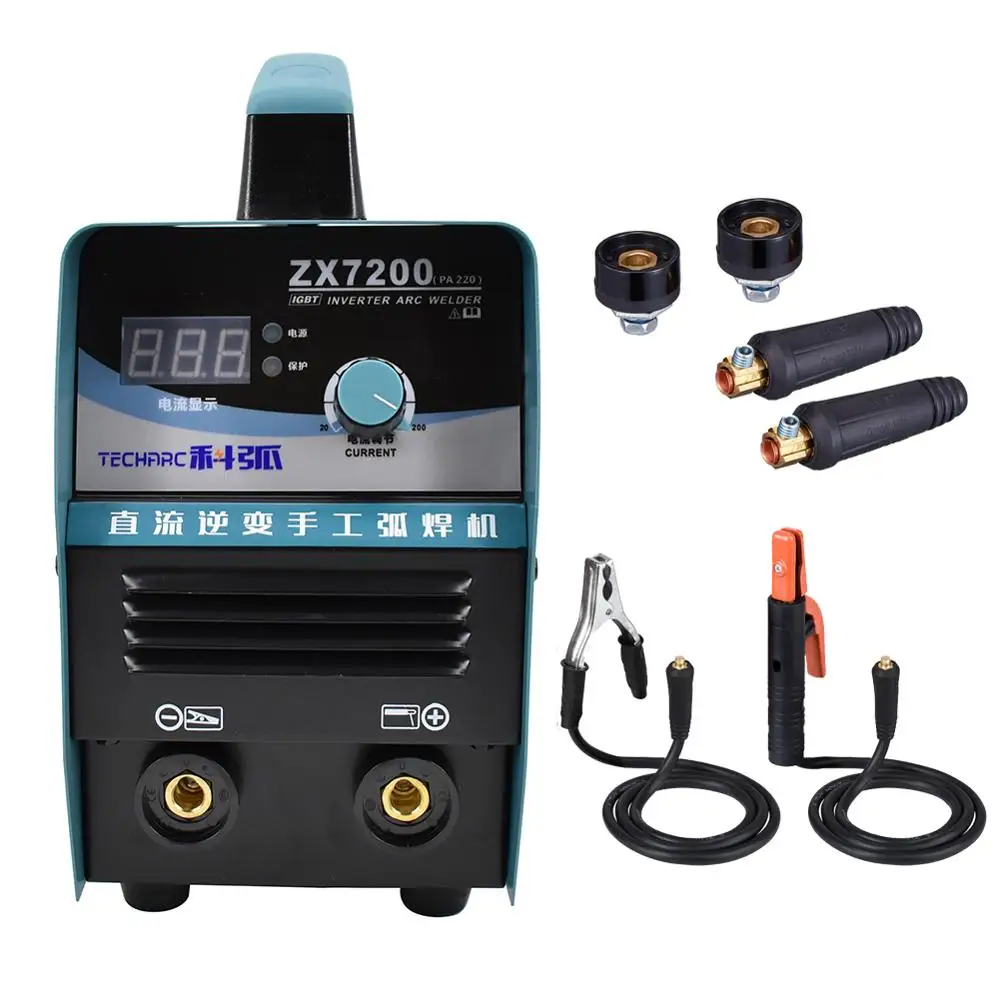 QHTITEC 220V Инвертор постоянного тока дуговой сварки MIG/TIG/MMA сварочный аппарат 3 в 1