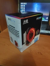 SNOWMAN-enfriador de CPU de 4 tubos de calor, RGB, 120mm, PWM, 4 pines, PC silencioso para Intel LGA 2011, 1150, 1151, 1155, 1366, AMD, AM4, AM3, ventilador de refrigeración de CPU