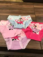 Niños lindo dibujos animados bragas suaves y cómodas de algodón talla de ropa interior 2-10 niños en bragas niña Minnie Mickey braguitas Boxers