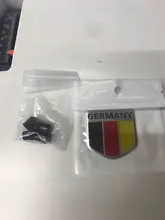 HAUSNN 4 unids/pack accesorios de coche para VW Audi Benz BMW Logotipo de bandera de Alemania etiqueta rueda de neumático válvula gorras madre cubre de estilo