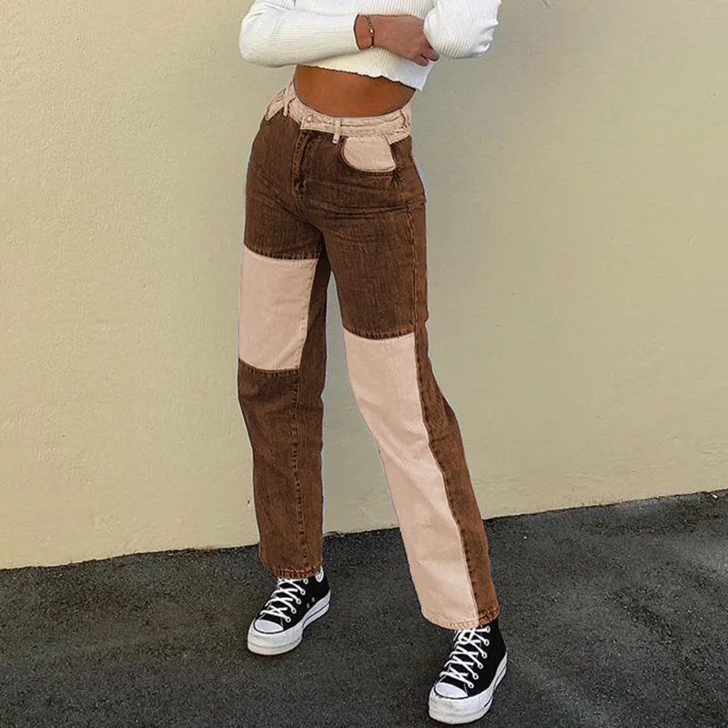 

Corduroy Straight Patchwork Cargo Pants Women Y2K 90s Baggy Vintage Boyfriends Sweatpants High Waist Female Streetwear Trousers