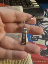 Llavero antipérdida personalizado, llavero pequeño personalizable para hombres y mujeres