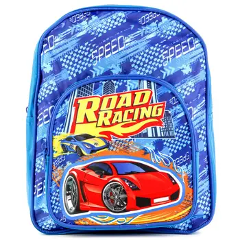 

Backpack preschool "race" large, 31x24x11 cm, with front pocket play together