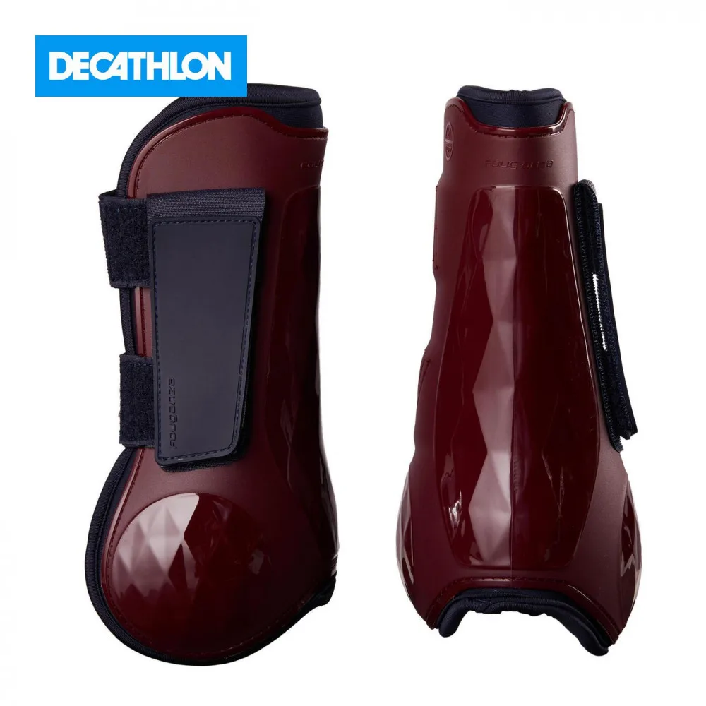 Ногавки передние 500 JUMP Fouganza x Decathlon|Товары для ухода за лошадьми| |
