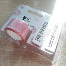 Rollo de cinta Washi de pétalos de flores para álbum de recortes, rollo de pegatinas de hojas para diario, adhesivo de papelería, 200 Uds.