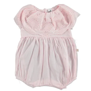 

ebebek BabyZ Summer Baby Girl Detailed Short Sleeve Romper