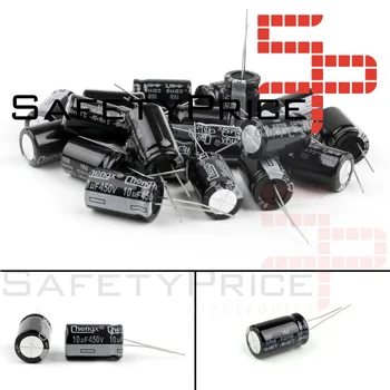 

5x ELECTROLYTIC CAPACITOR 10uF 450v 105 ° C 10x17mm - ELECTROLYTIC CAPACITOR