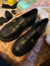 Zapatos Mary Jane De lolita para Mujer, mocasines lisos informales con plataforma y punta redonda, tacones bajos, 2021