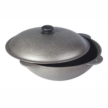 

Cauldron татарский with cover 6L силумин (гкт06к)