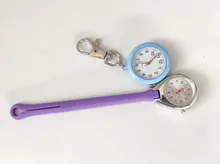 Pocket Watches Brooch Clip FOB Doctor Hospital-Clock Hanging Silicone Unisex Fashion